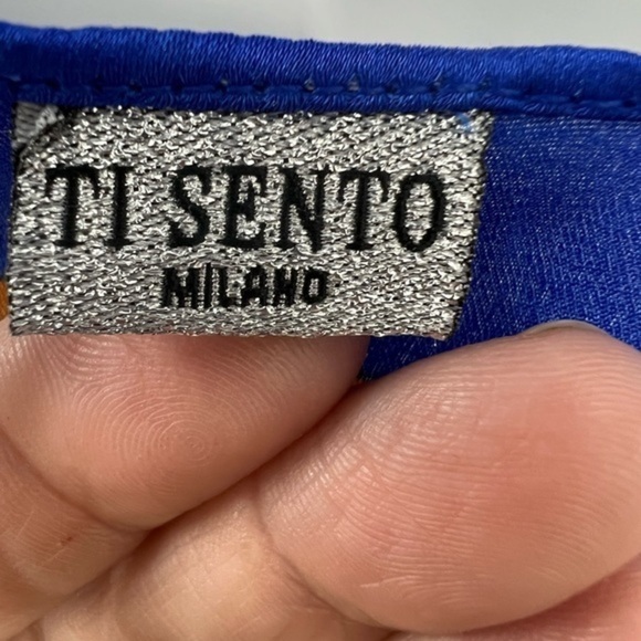 Ti Sento Milano colorful scarf OS - Picture 5 of 8